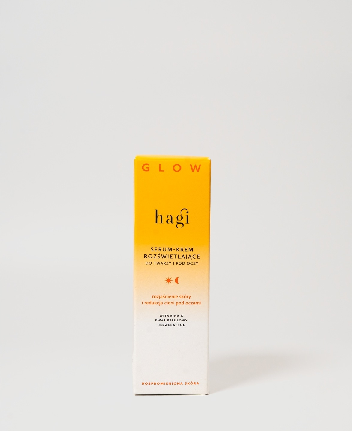 Rozjasňující sérum na obličej a oči den/noc Hagi Glow 30 ml