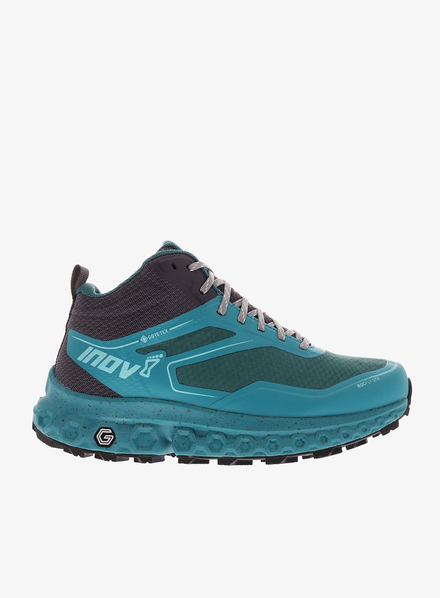 Dámské turistické boty Inov-8 RocFly G 390 Gtx pin/teal/slate 36