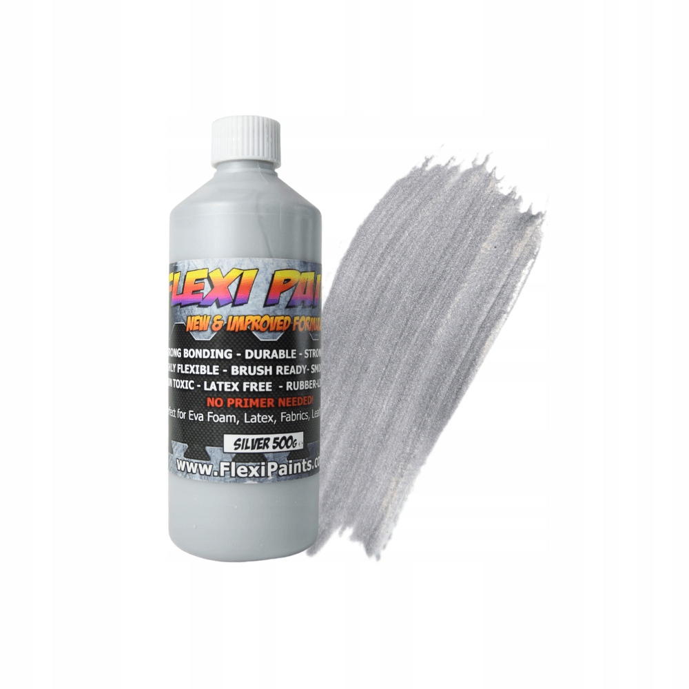 Flexi Paint stříbrná 500g