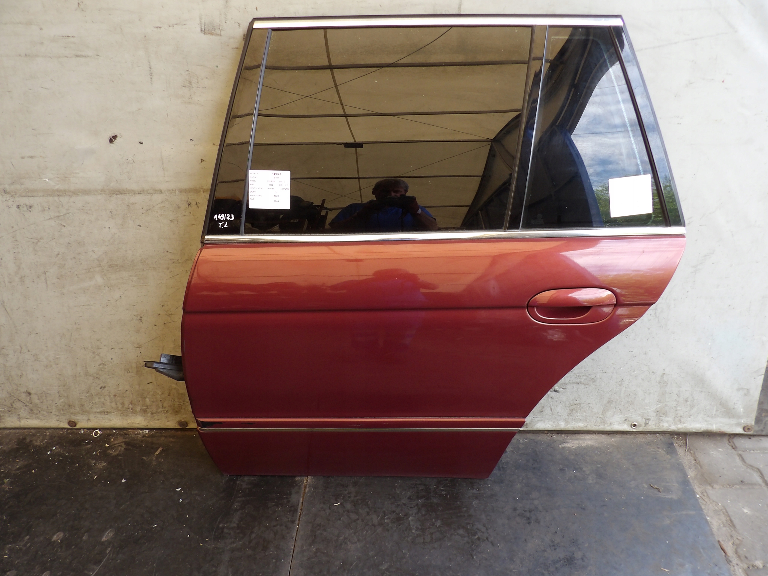 ajtó hátsó bal BMW E39 lift 894/3