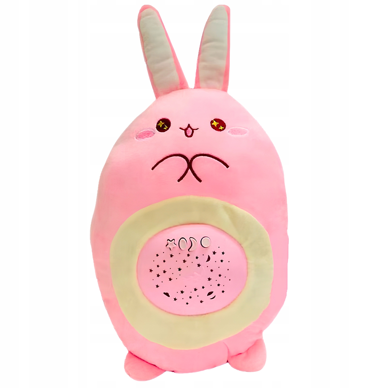 Królik Maskotka Przytulanka Z Projektorem Światła Melodie Biały Szum Marka ProNice