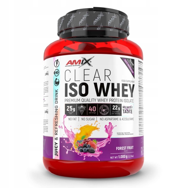 Clear Iso Whey 1000g forest fruits