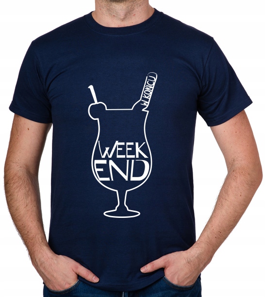 

koszulka W Końcu Weekend prezent