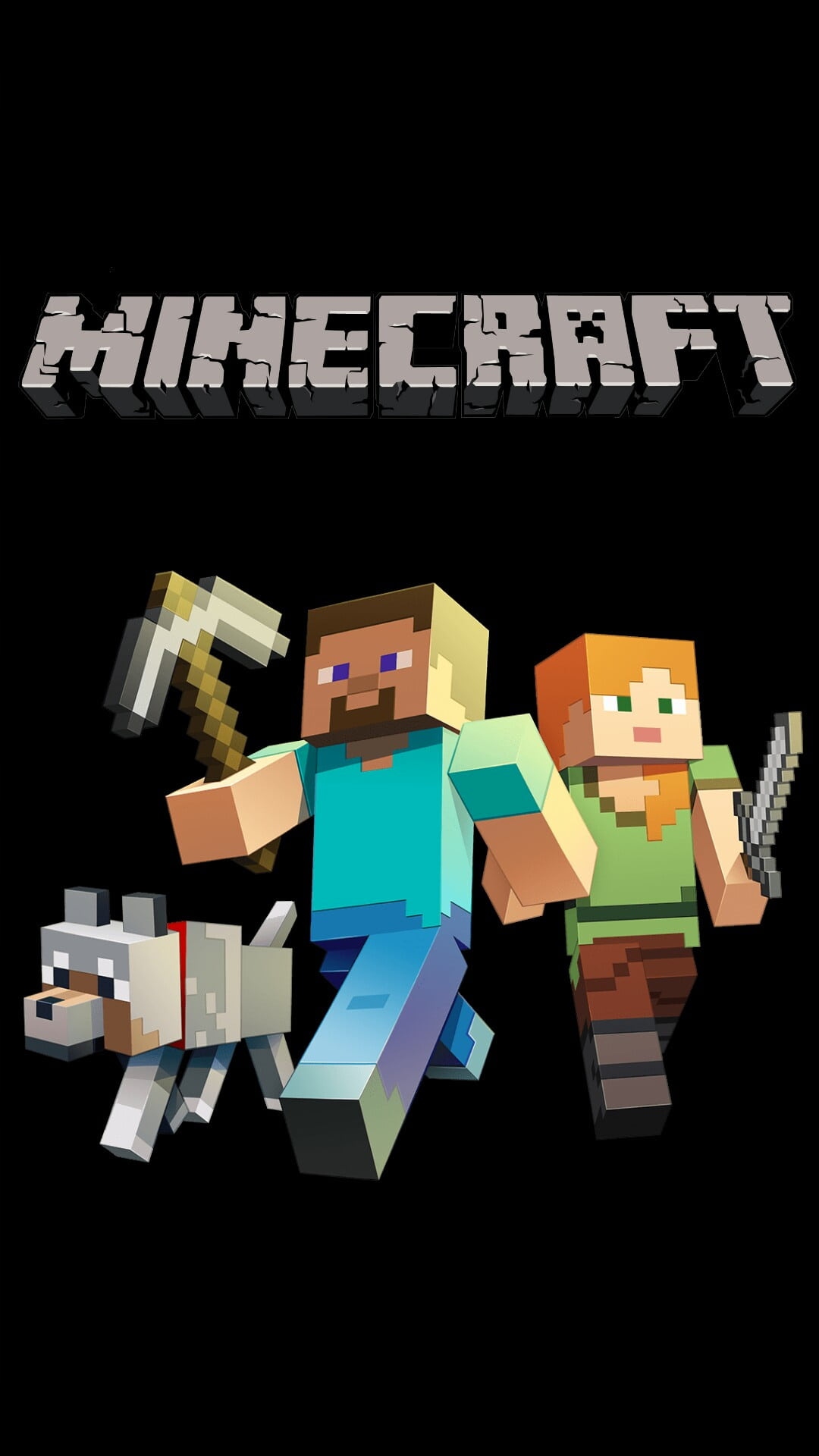 Plakat poster Minecraft World Maxi Steve &Alex Szerokość produktu 21 cm