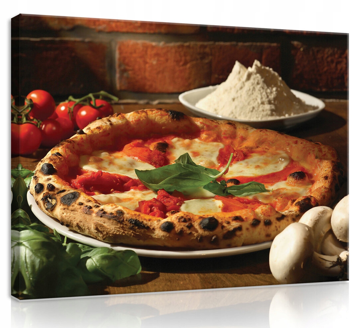 Obraz Na Plátně Canvas 100x75 Jídlo Pizza