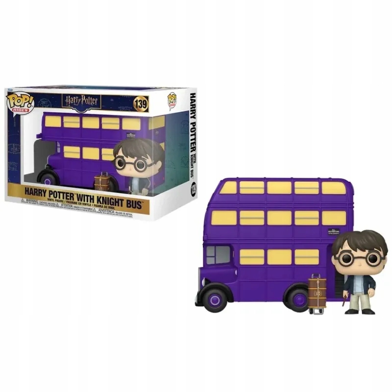 Funko Pop! Harry Potter Luxusní Harry s rytířským autobusem #139