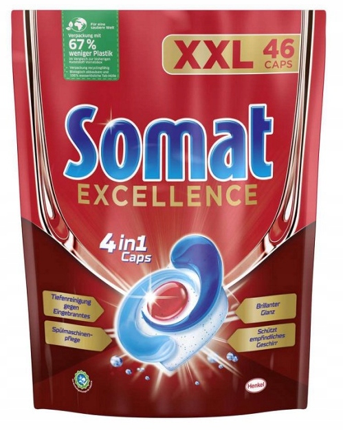 

Somat Excellence 4in1 Kapsułki do zmywarki, 46