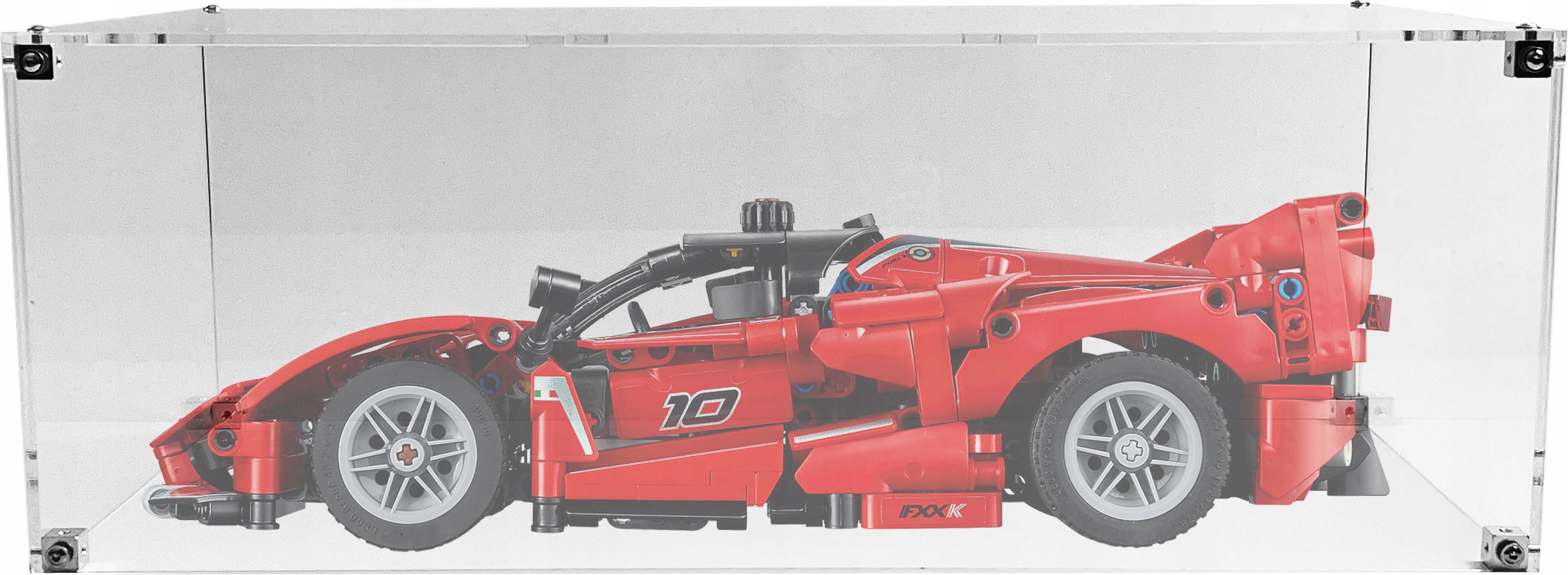 Vitrína Drewlandia pro stavebnici Lego 42212 Technic Ferrari Fxx K