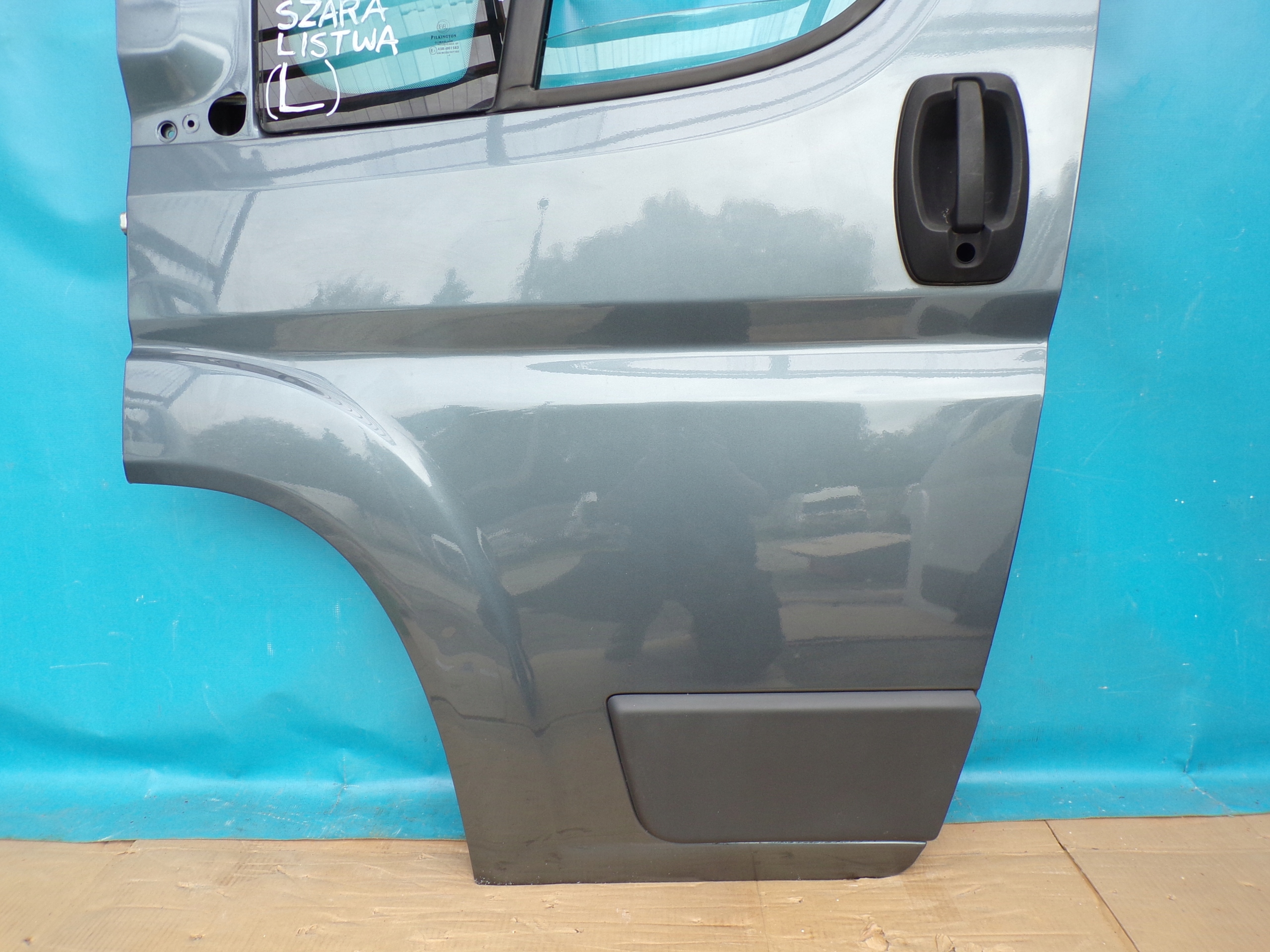 DUCATO JUMPER BOXER 2014- door front left front SZARE