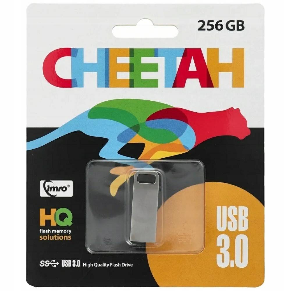 Pendrive 256GB Cheetah USB3.0 metal