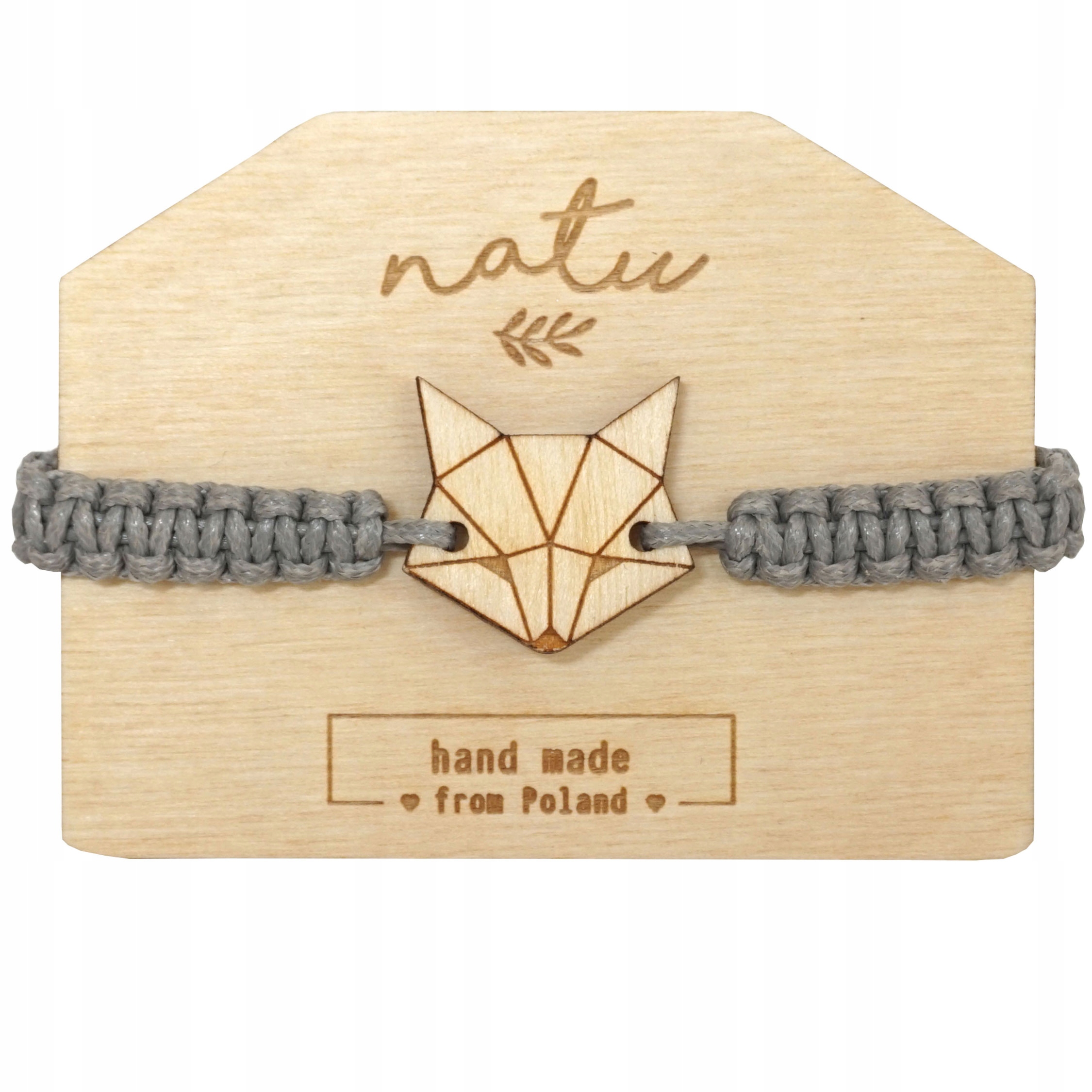 

Bransoletka Lis do wyboru Zwierzęta hand made Natu
