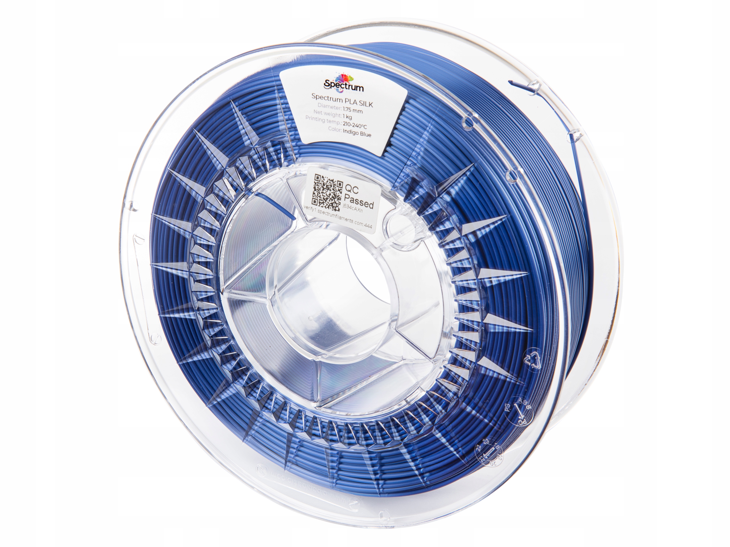 Filament Spectrum Pla Silk 1.75mm Indigo Blue Niebieski 1kg