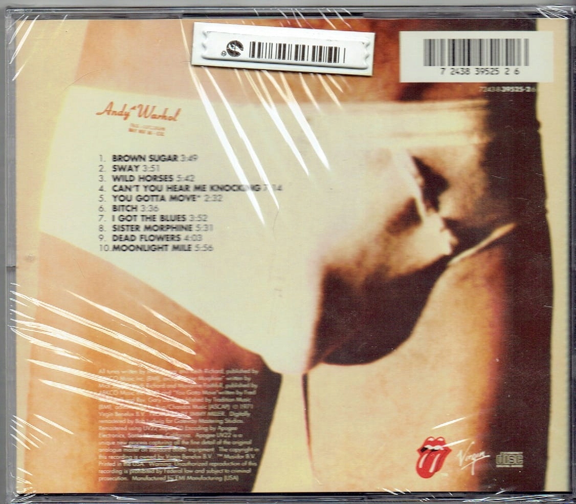 ROLLING STONES Sticky Fingers