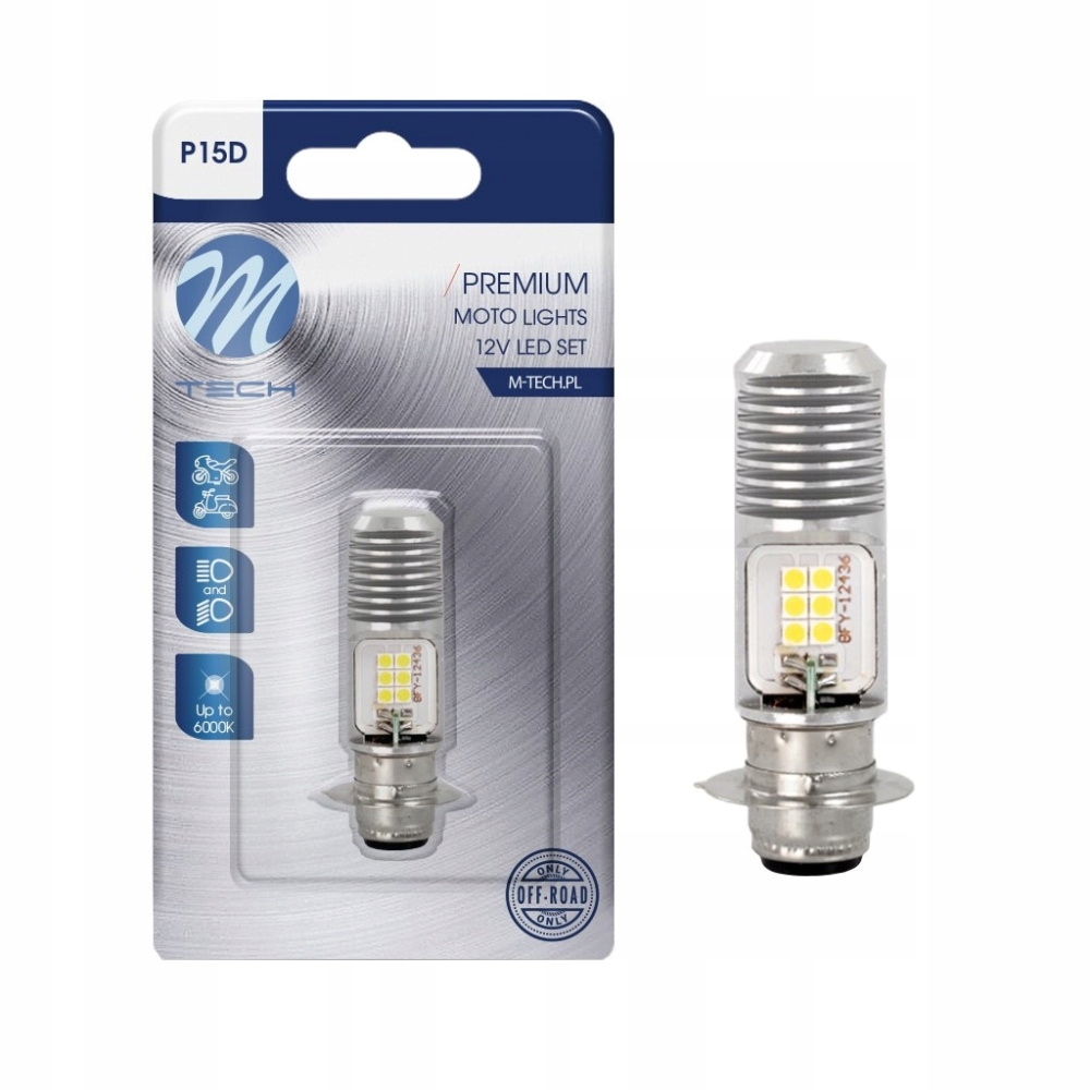 

Żarówka P15D-25-1 H6M Led Motor Skuter PX15D