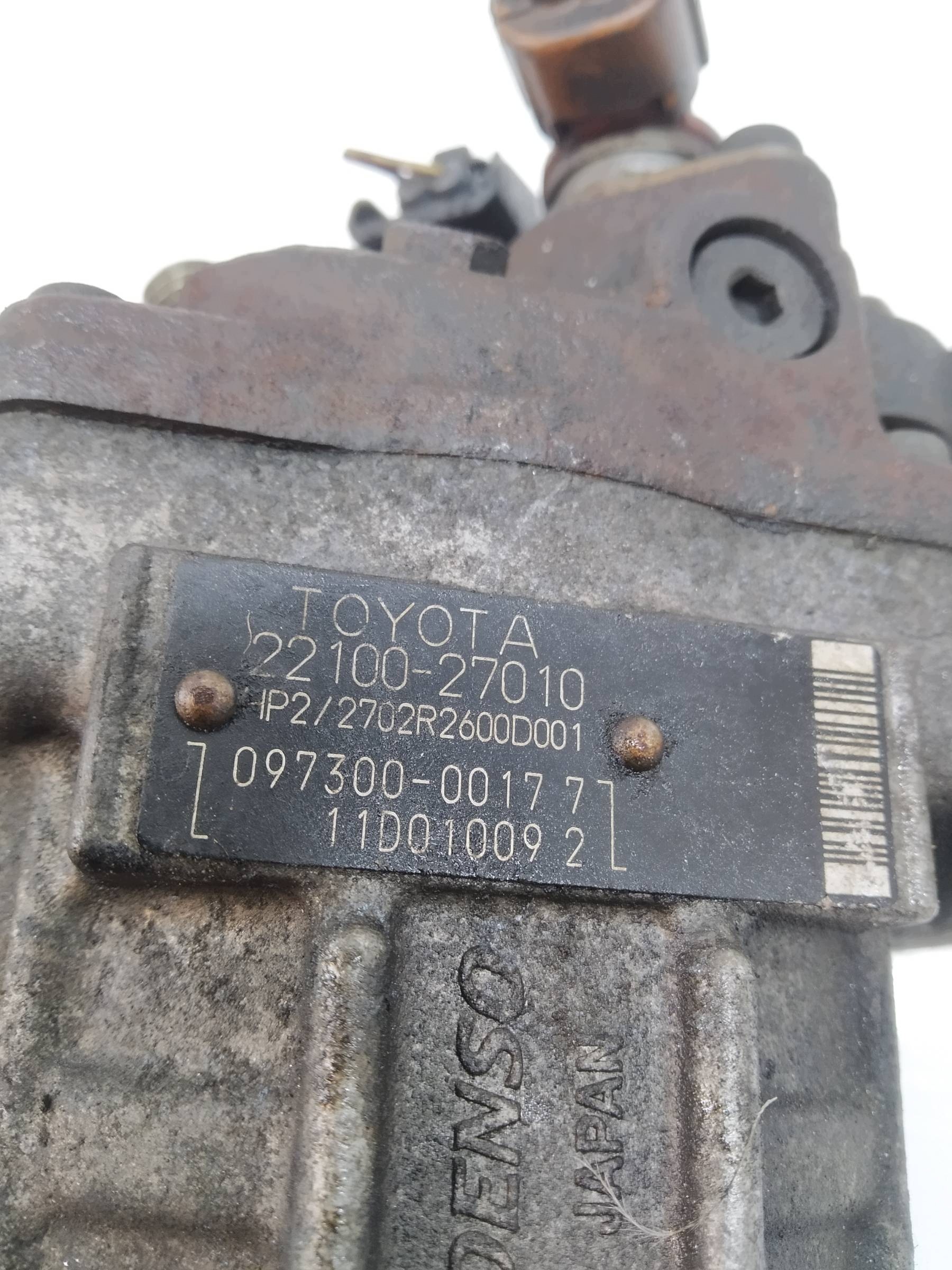injection pump 2210027010 2.0 D4D Toyota Corolla IX (2000-2006)