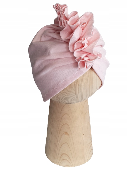 

Czapka Turban Różowa 40-43cm Polski Produkt