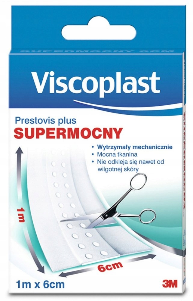 

Plaster opatrunkowy do cięcia Viscoplast 6cm-1m