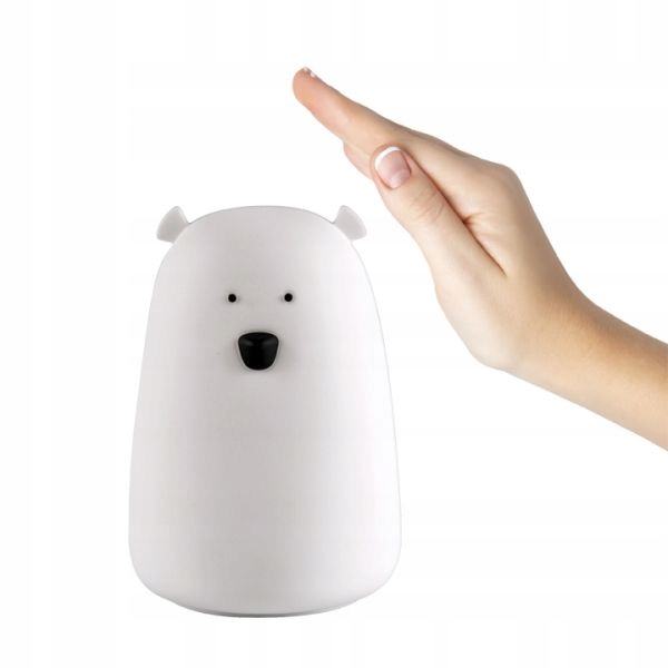 Lampka nocna dziecięca Led RGB Miś akumulator USB Bohater brak