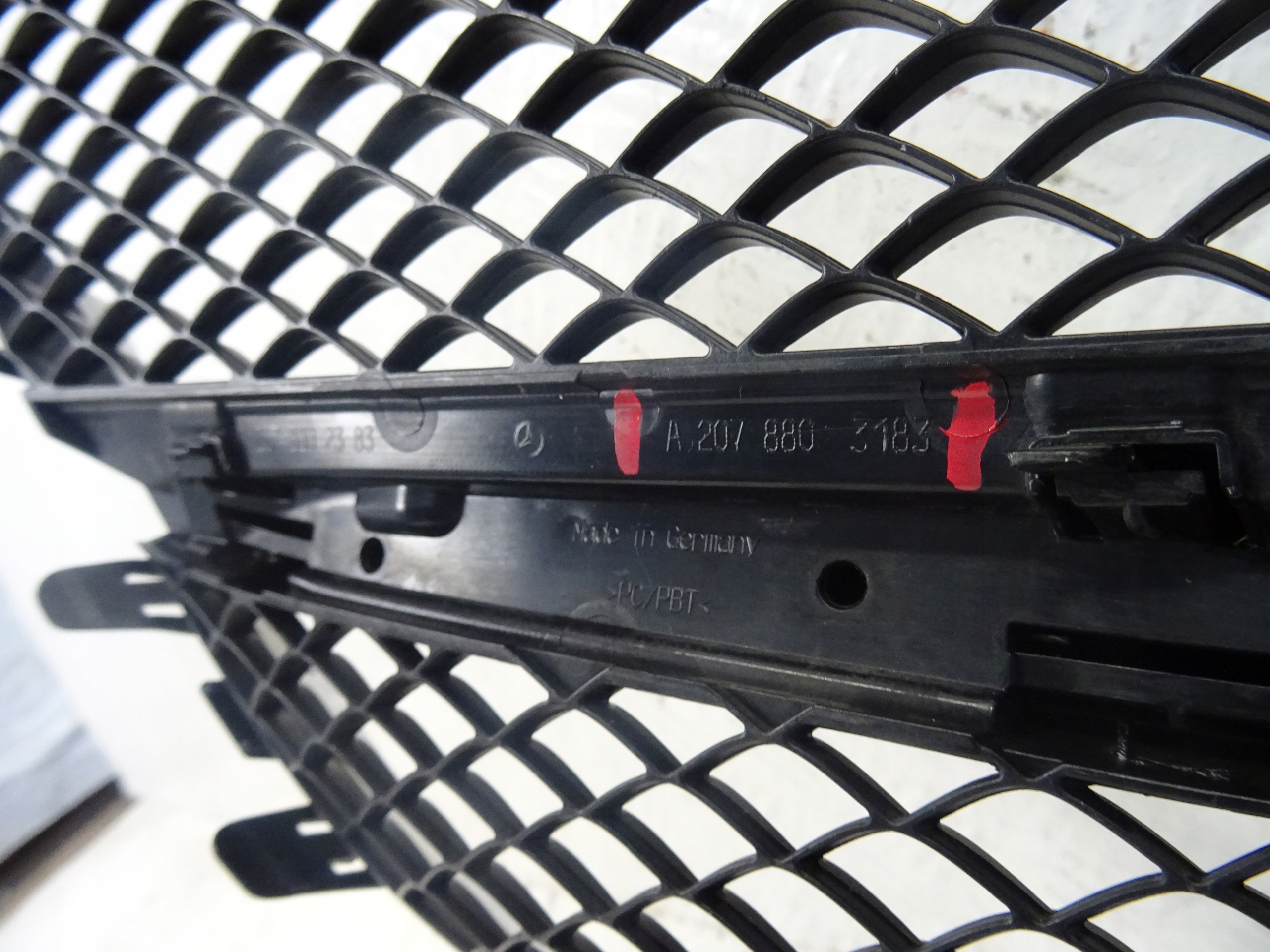grill grille front front MERCEDES E W207 LIFT COUPE A2078803183