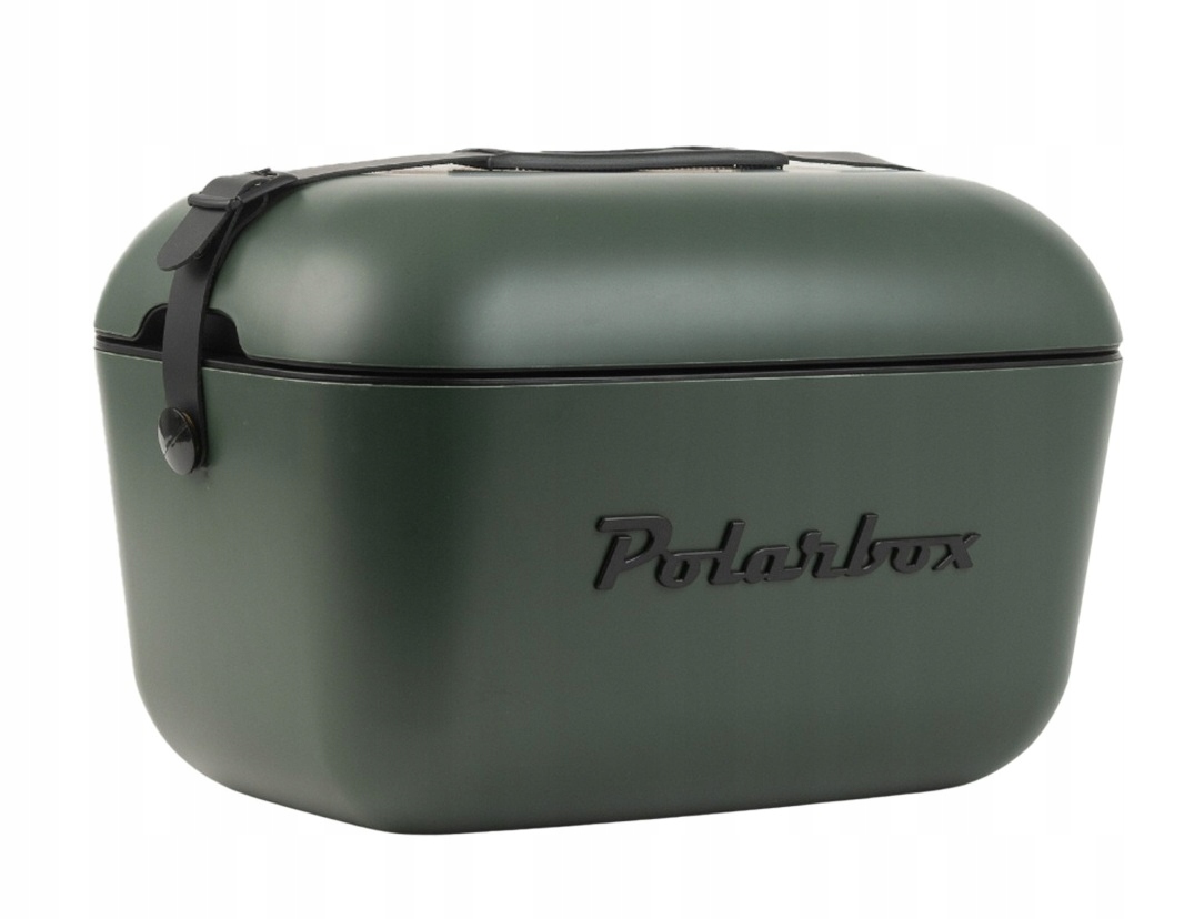 Lodówka turystyczna Polarbox green forest czarny 20L