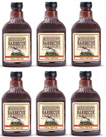 Levně 6 x 510 g Mississippi omáčka bbq sladko-pikantní Karton