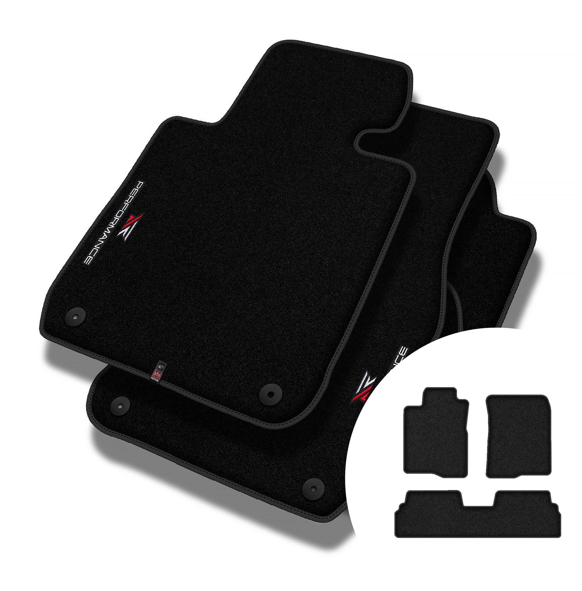 Velúrové koberčeky Performance Premium pre Toyota Corolla Verso I 2001-2007