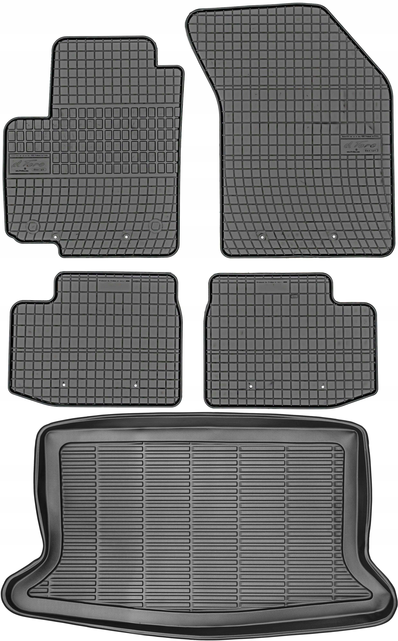 Suzuki SX4 I Sd 2007-2013 Gumové rohože rohož