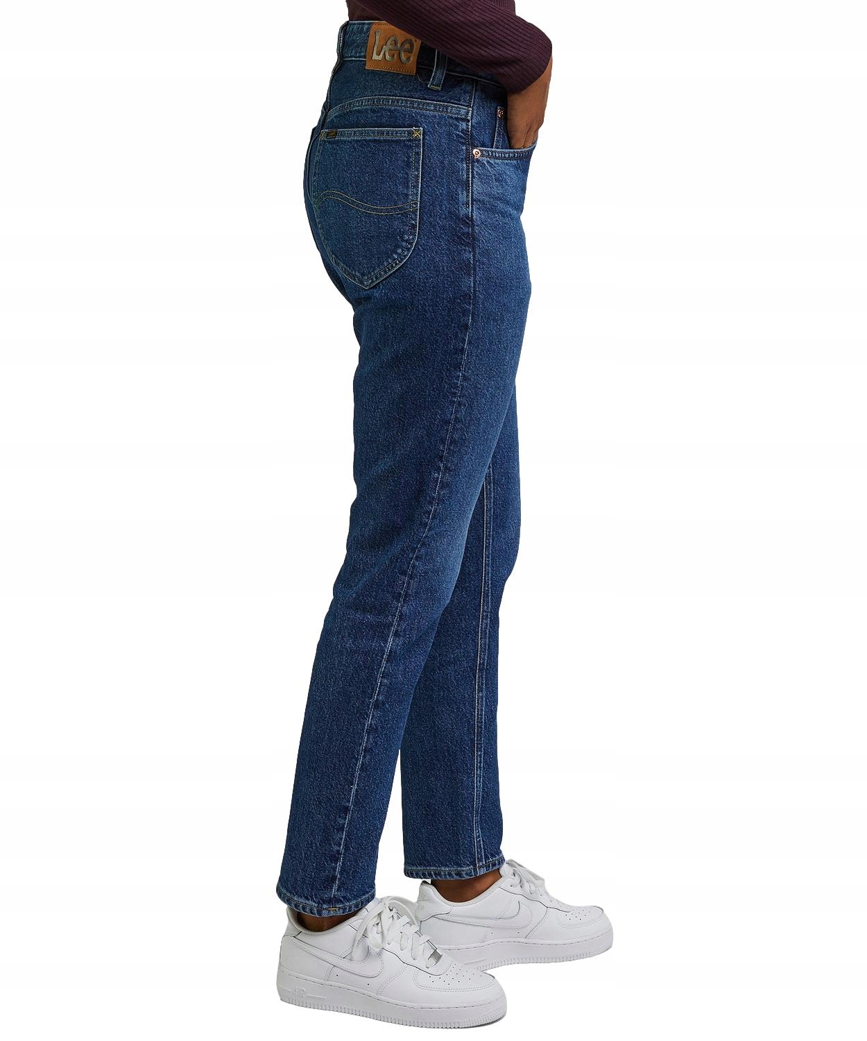 Jeansy Lee Rider 112346312 L34XHGE81 Indigo Revival W 27 / L 33 Marka Lee