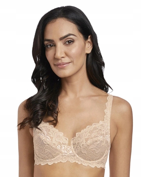 Eglantine měkká podprsenka balkonetka béžová