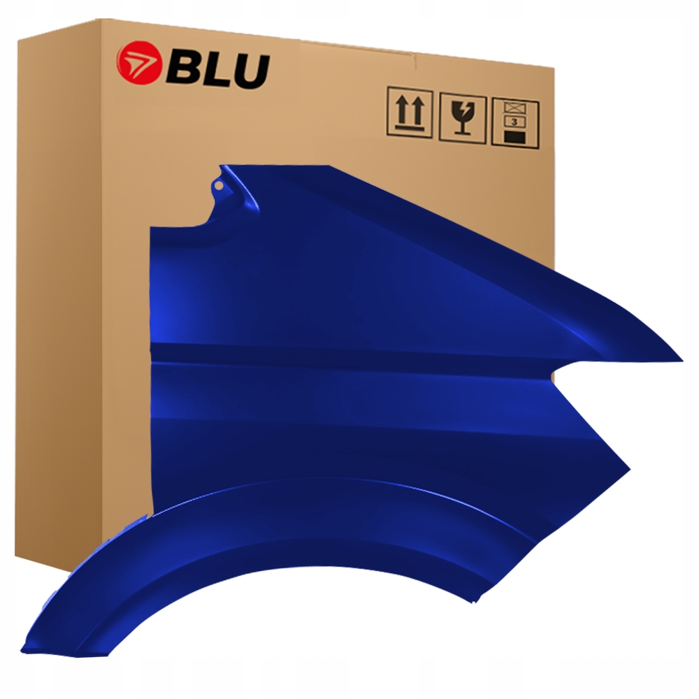 Blu Blatník Vw Crafter II 2 Sy/sz LL5M pravý 16- přední pozink IndienBlau