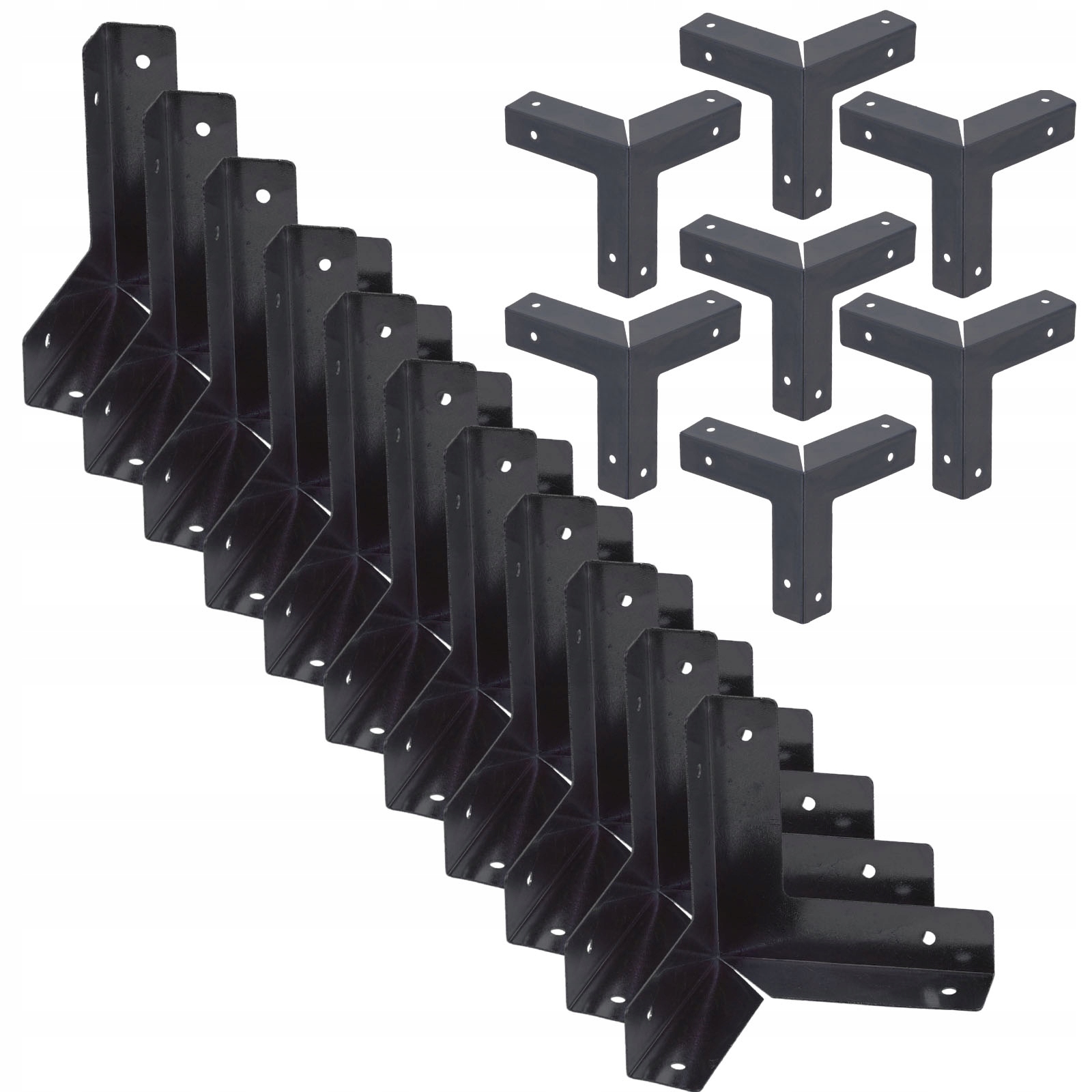 OCHRONA BIŻUTERII DREWNIANA SKRZYNKA NAROŻNA DEKORACYJNA Marka bez marki