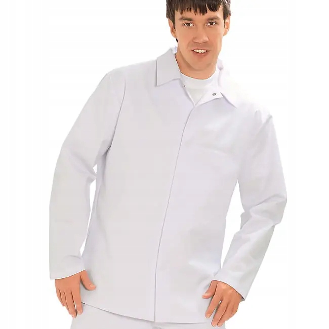 Mikina pánská bílá s dlouhým rukávem 50