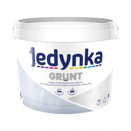 Jedynka Barva do interiéru Grunt mat bílá 10L