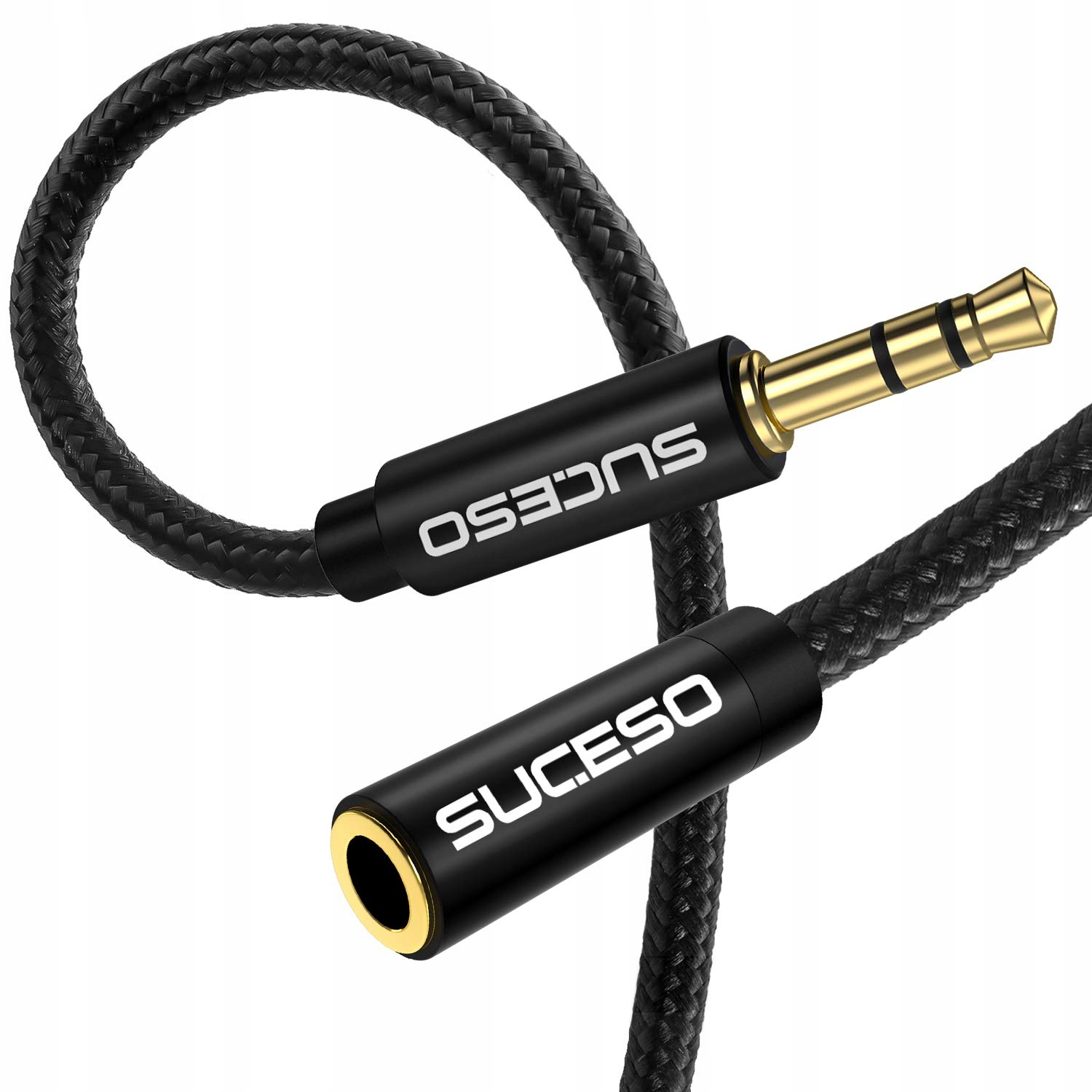 Kabel Aux Audio Mini Jack 3.5mm 3m przedłużacz do słuchawek Suceso