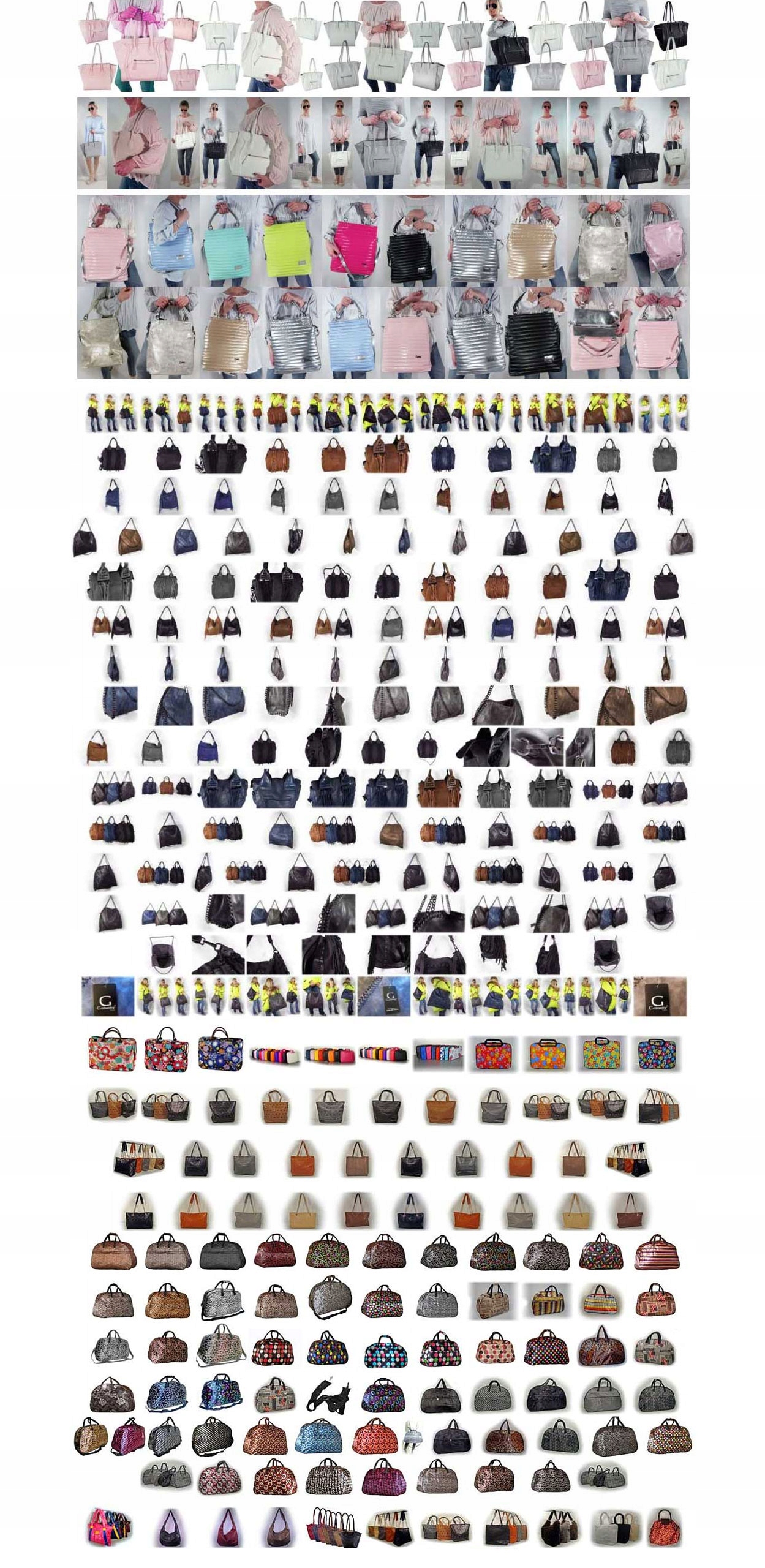 TOREBKA CELINA TORBA TRAPEZ DŁUGIE RĄCZKI PHANTOM Liczba kieszeni 6