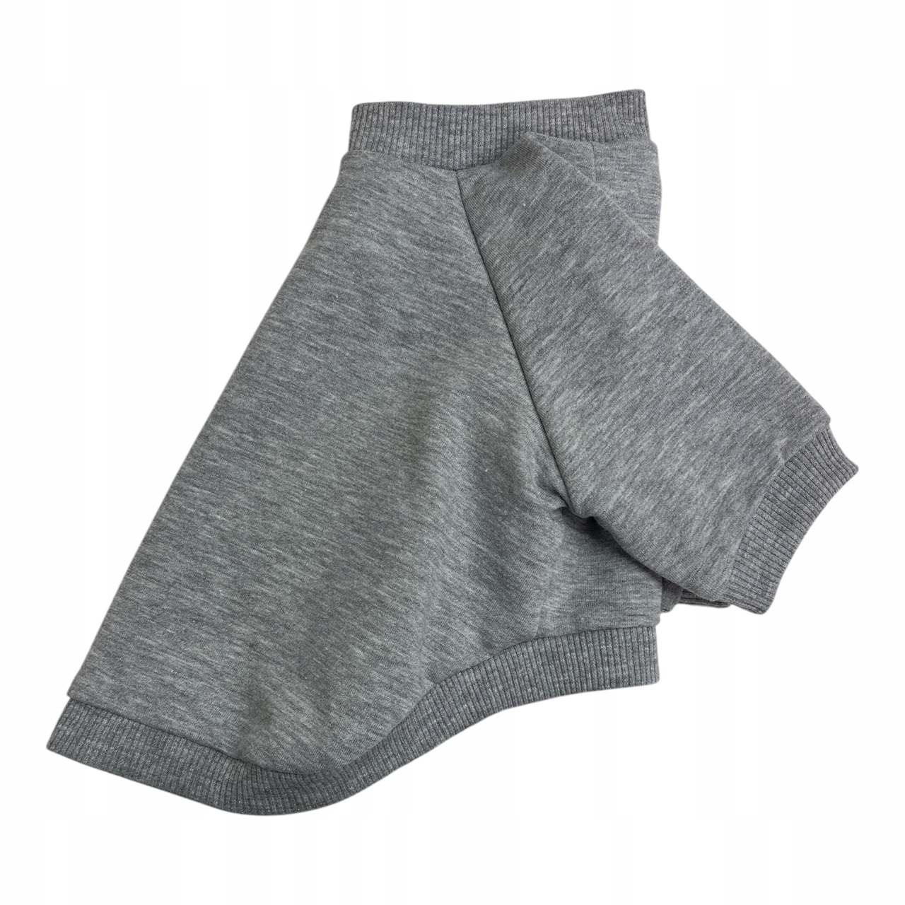 Levně Mikina pro psa s raglánovým rukávem, šedý melír, velikost M