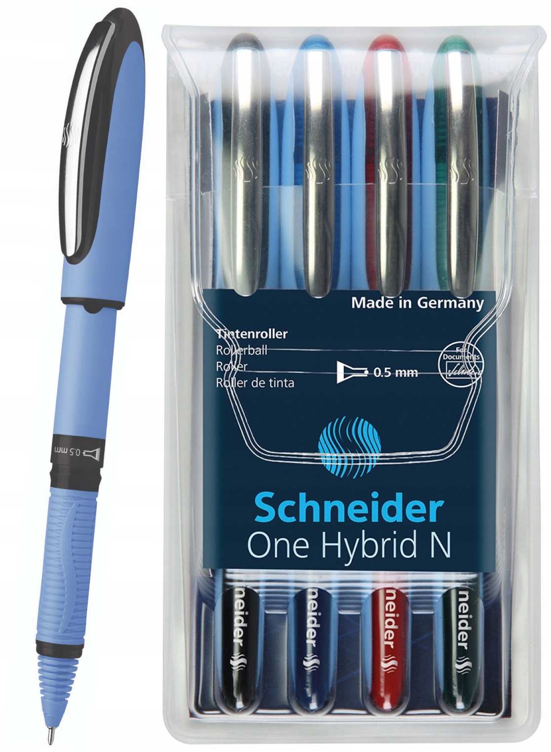 

Pióro kulkowe Schneider One Hybrid N 0,5 4