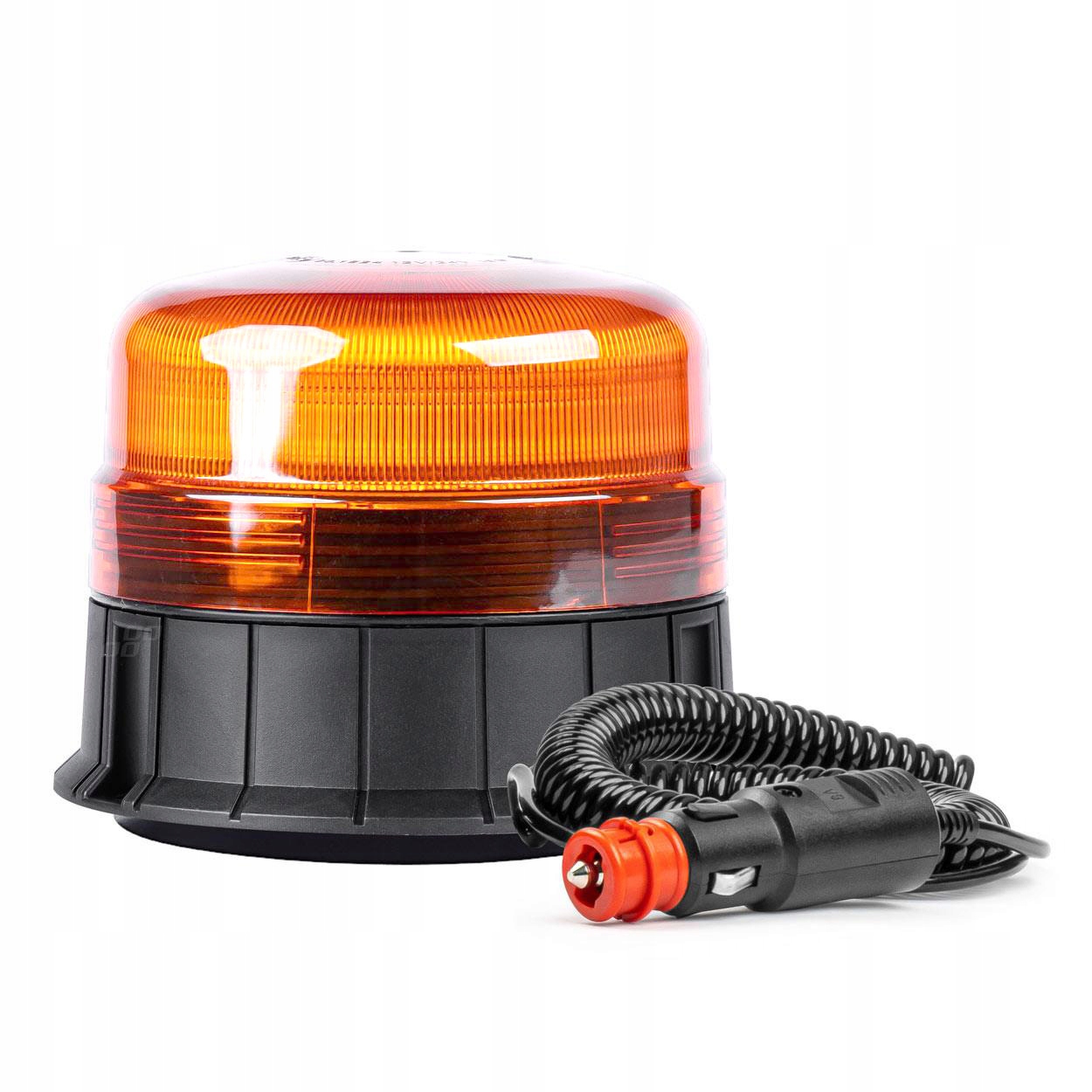 Výstražný blesk kohout 39 Led magnet R65 R10 12V 24V WAR11M Amio