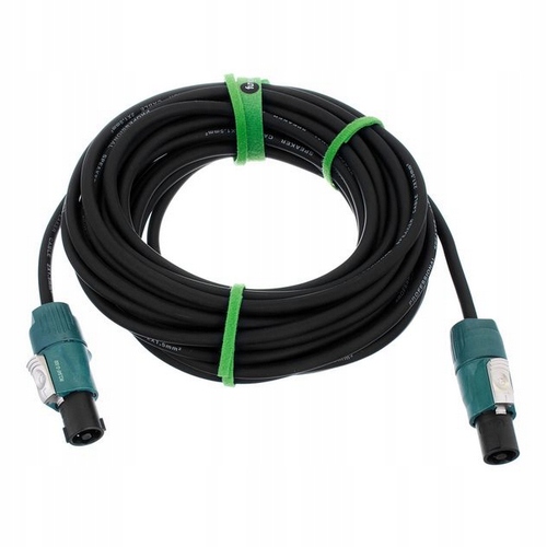 Kabel przewód głośnikowy Speakon 10 m 1,5 mm czarny Fun Generation Spk 10