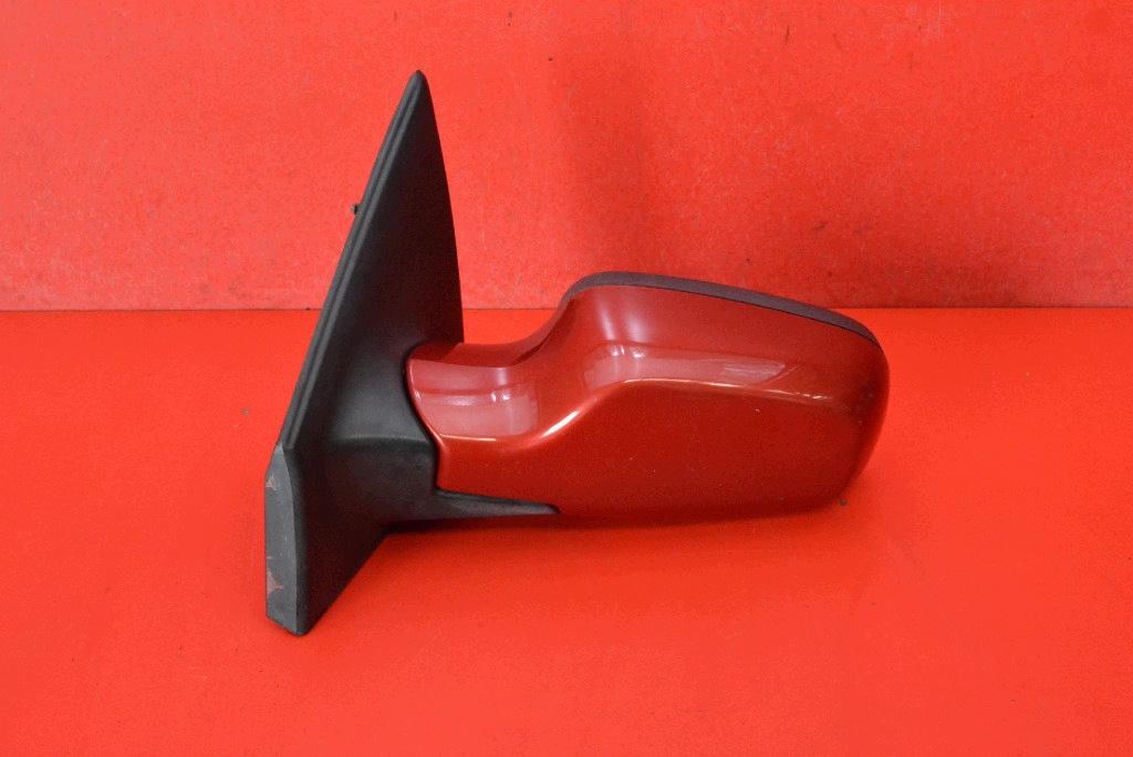 mirror left red EU 0104016 RENAULT CLIO 3 III 05-09 7 PIN