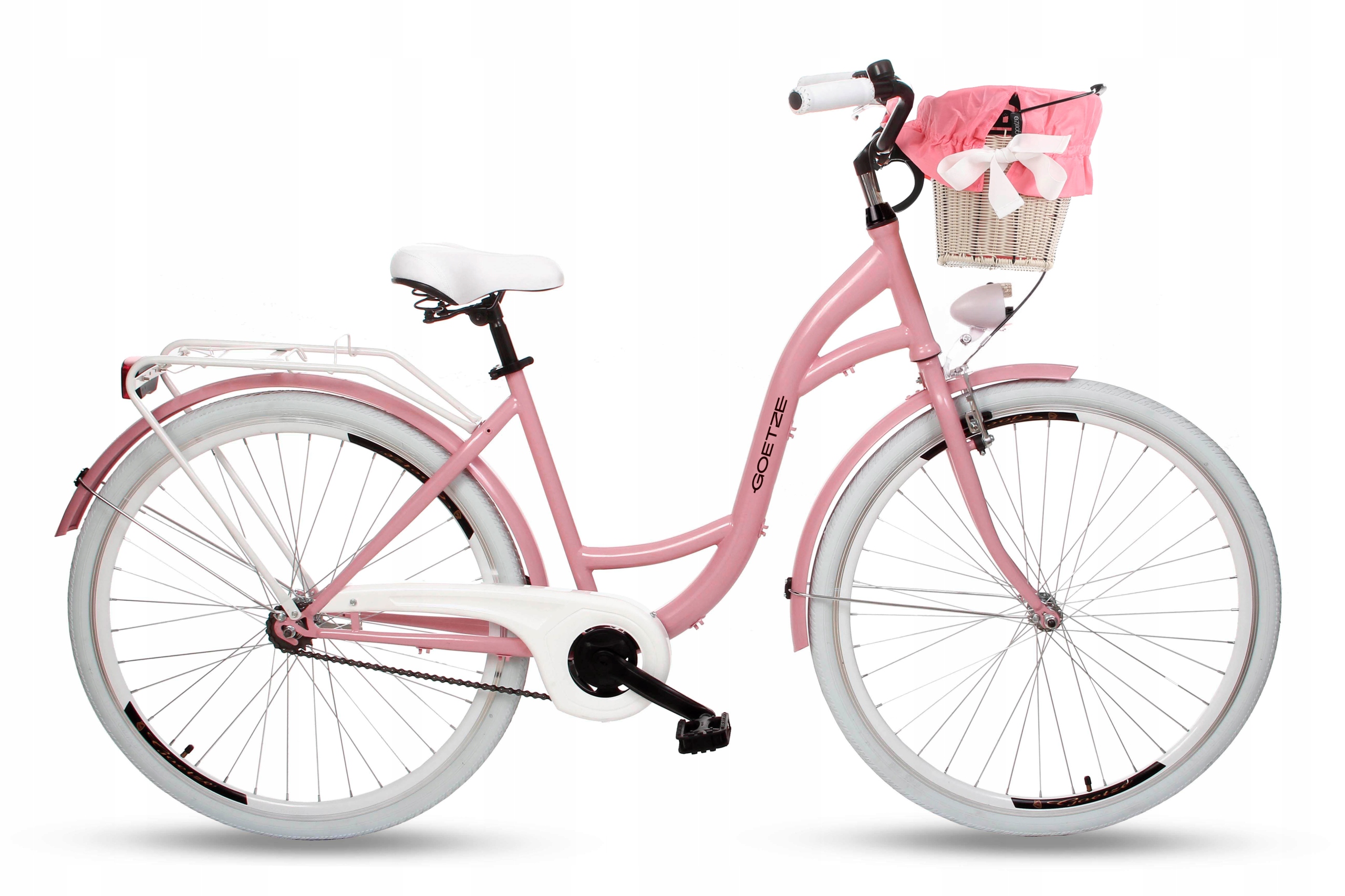 Damski Rower Miejski 28 Lekka Damka Goetze Kosz