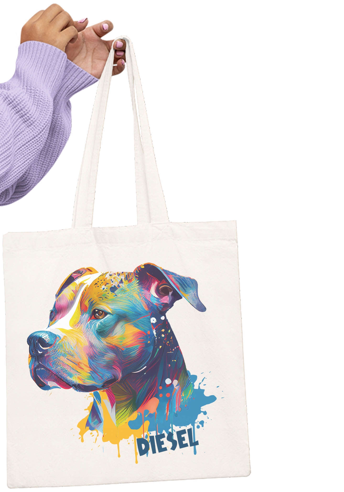 TORBA PIES PIT BULL PERSONALIZACJA IMIE PREZENT Marka inna