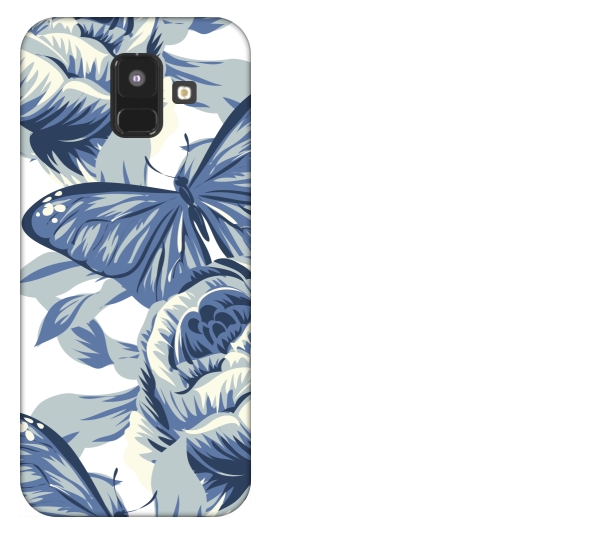 

Etui pokrowiec Samsung Galaxy A6 2018 Floral kwiat