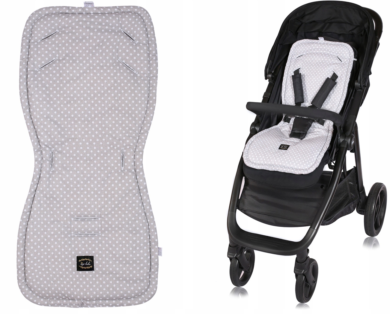 

Mio Bebe długa wkładka do wózka Spacerówki Bawełna