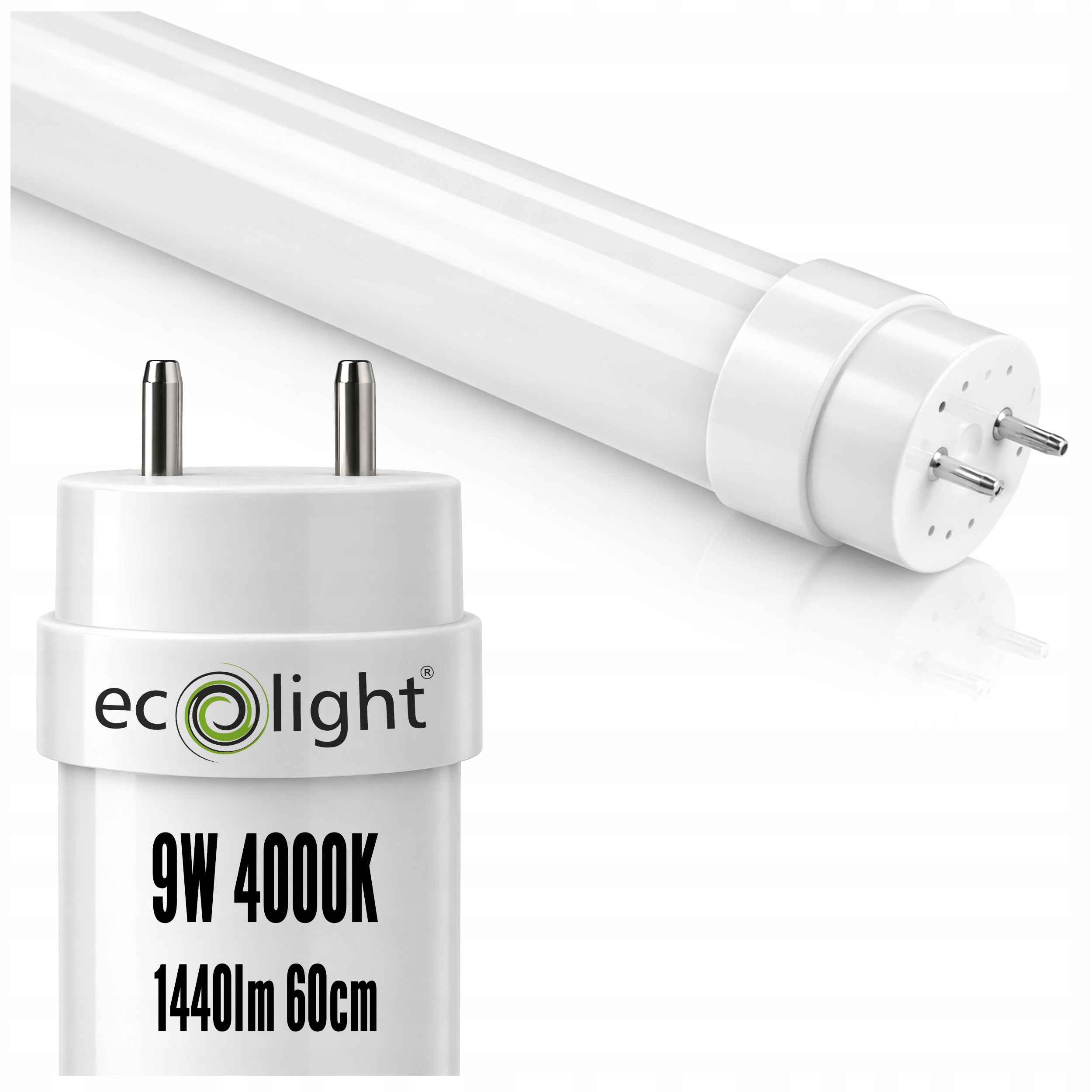 Tuba Led žárovka 60 cm 9 W 1440 lm Vysoká účinnost Bílá Neutrální 4000K