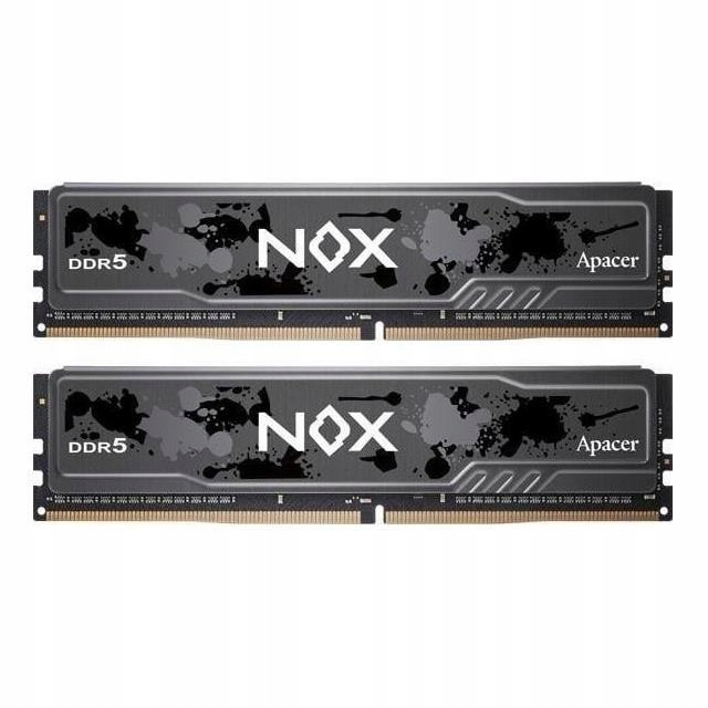 Paměť DDR5 Apacer Nox 32GB (2x16GB) 5200MHz CL40 1,25V černá