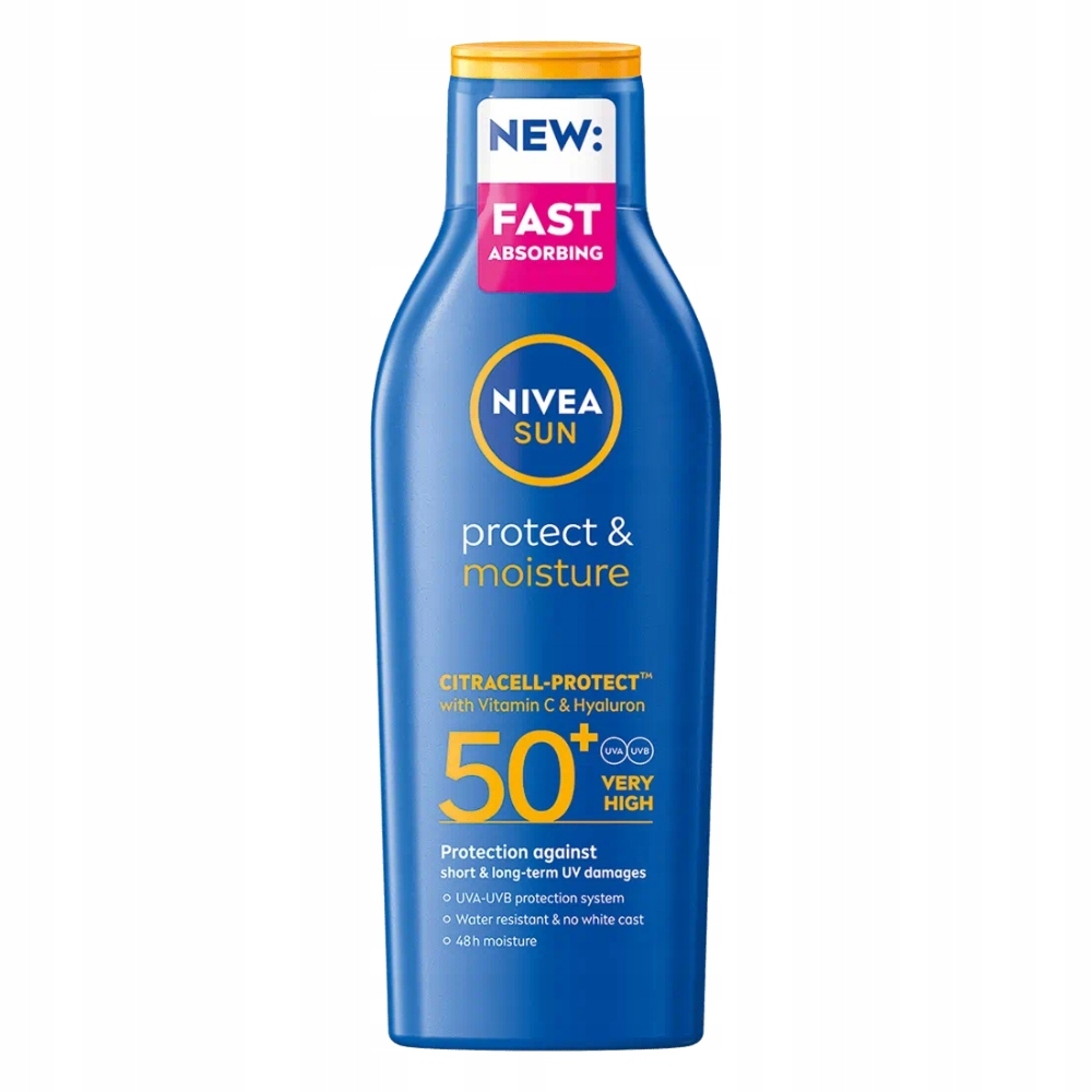 Nivea Sun Protect & Moisture hydratační balzám na opalování SPF50+ 200 m