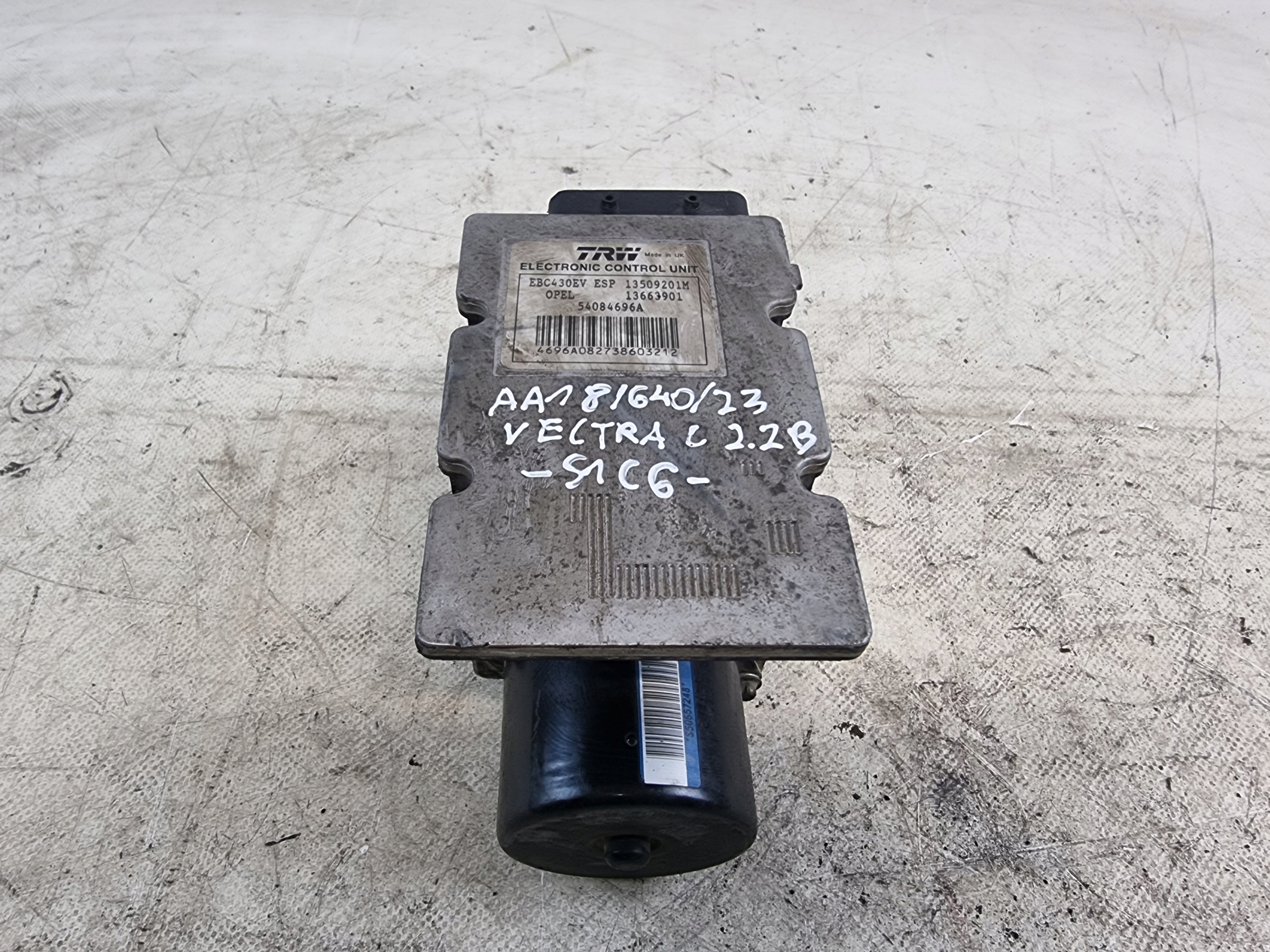Pompa ABS OE 13663901 OPEL VECTRA C 2.2B 03r