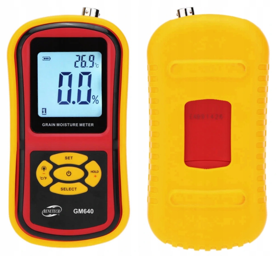 Wilgotnościomierz do zboża GM640 Model GM640EU