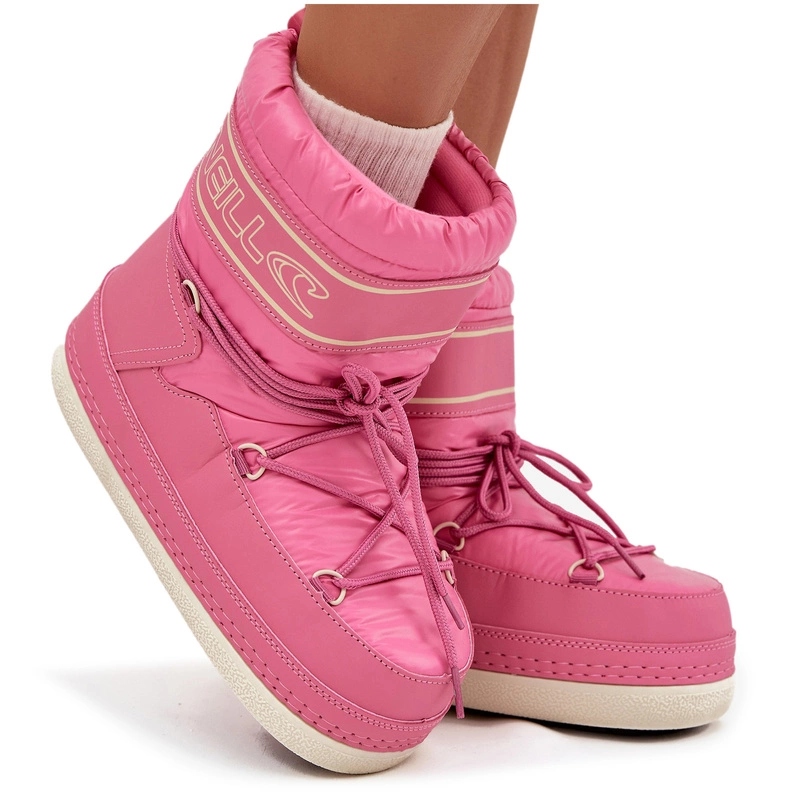 Dámské Sněhule S Vázáním O'neill Lisa Women High 90253012.01U Růžové 41